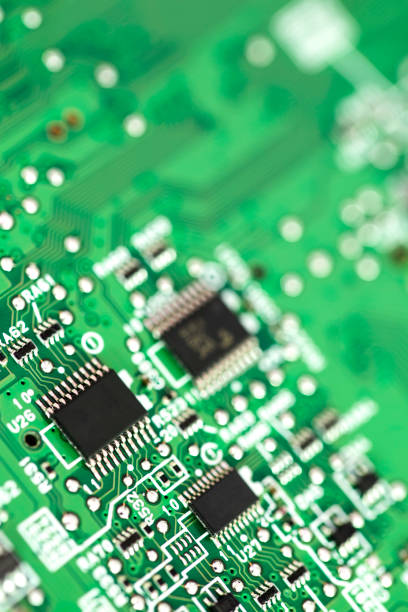 istock Macro photo of circuit board 1162300949