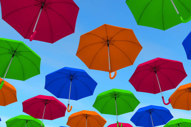 istock geometries of umbrellas 1162312978