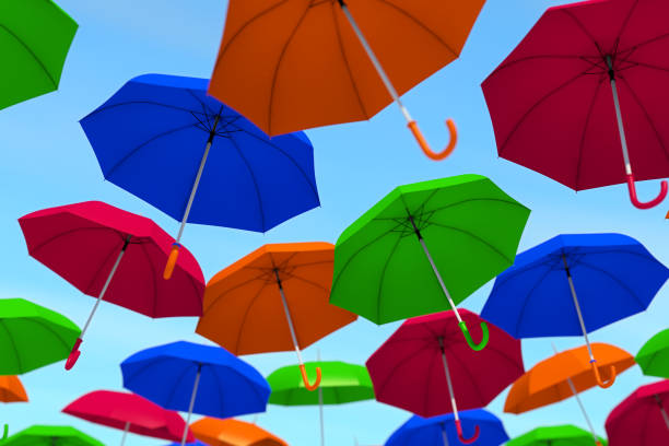 istock geometries of umbrellas 1162314939