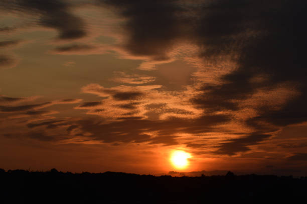 istock Sunset sky above Rye Sussex 1162316279