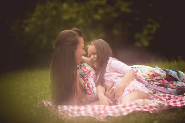 istock Mom always has the best jokes. 1162318226
