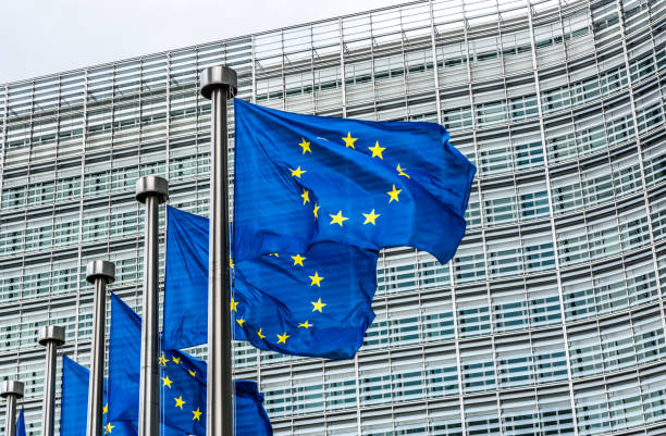 istock European Union Flags 1162321244