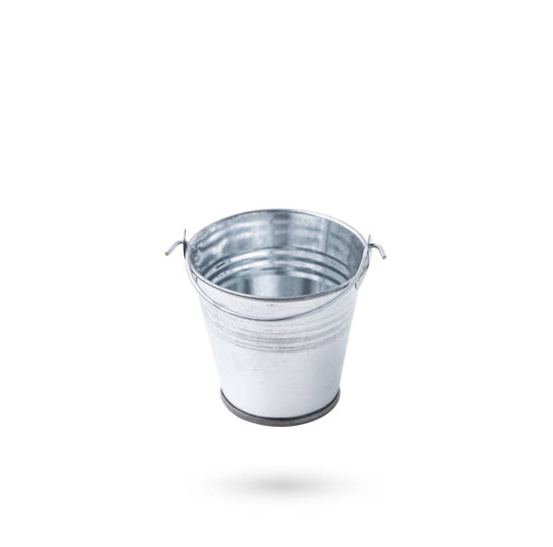 istock mini iron bucket water on isolated white background 1162321761