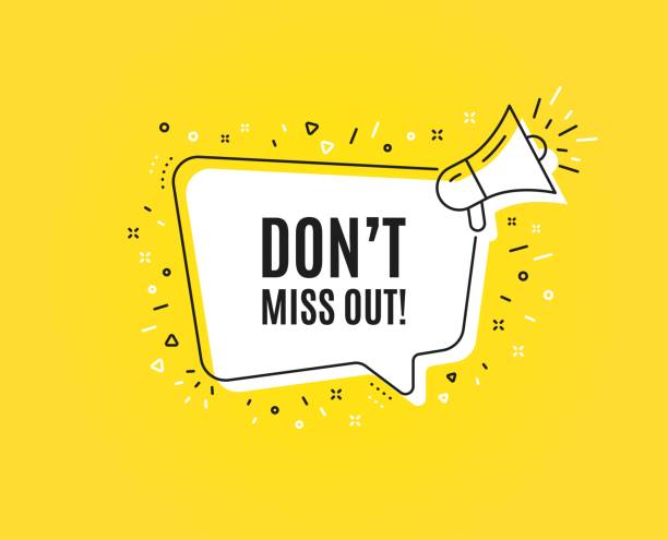 istock Dont miss out. Special offer price sign. Vector 1162324724