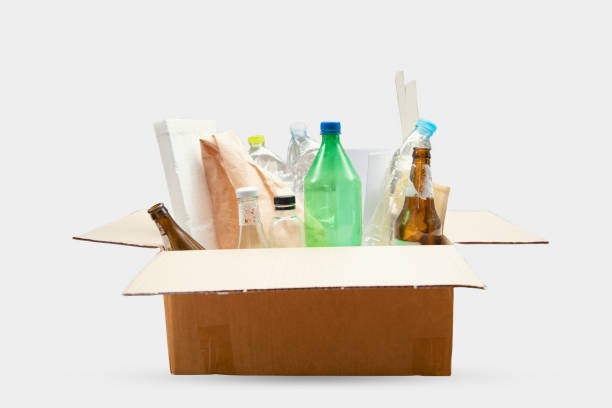 istock Trash box for recycle and reduce ecology environment. concept save the earth. 1162327511