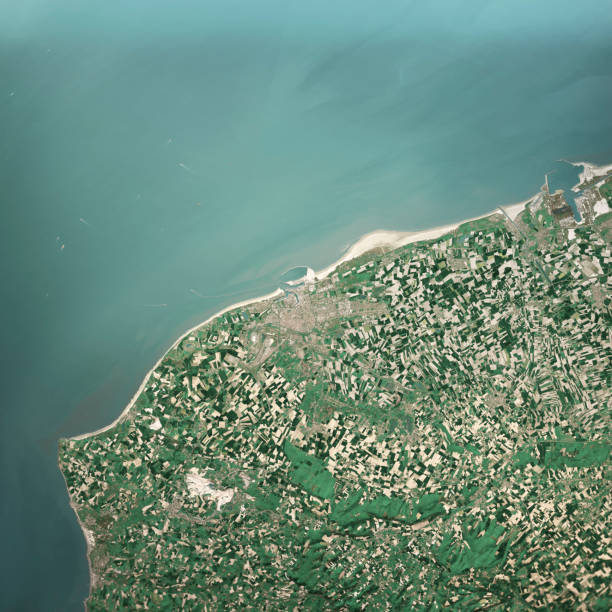 istock Calais France 3D Render Aerial Top View May 2019 1162329575