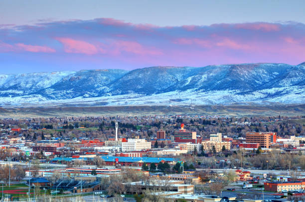 casper, wyoming - wyoming - fotografias e filmes do acervo