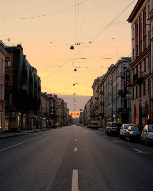 istock Sunrise in Saint Petersburg 1162347561