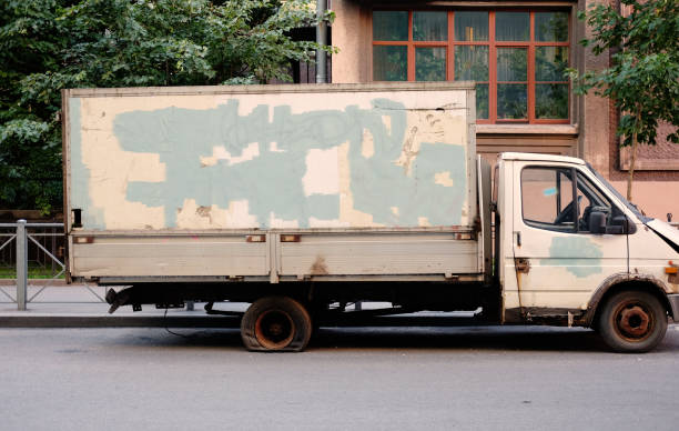 istock Truck in Russia 1162347645