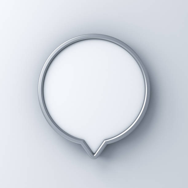 istock Blank circle signboard pin or mock up , signage board or advertising round billboard boxes isolated on white wall background 1162352203