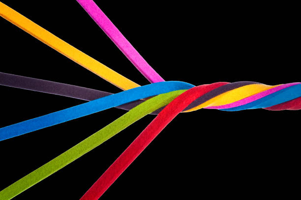 istock Concept of merging, mergers and acquisitions, network, teamwork, connection, networking 1162354799