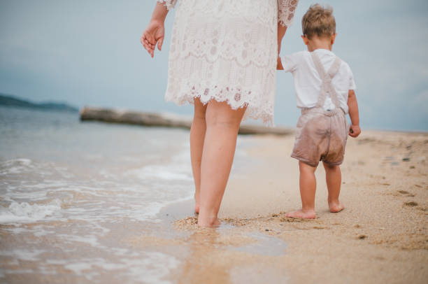 istock Single mother goes on holiday with her son 1162356717