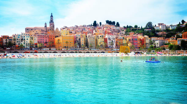 istock Menton at summer, France 1162369908