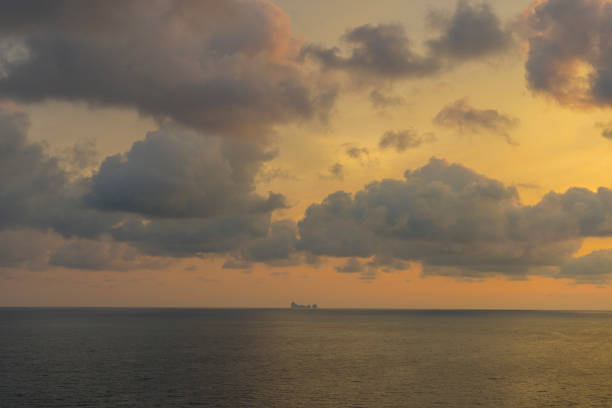 istock Tranquil sea during golden sunset time, Koh Lanta 1162370908