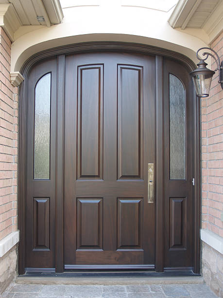 istock Brown Residential Door 116237166