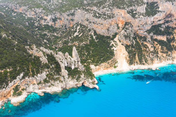 istock Aerial view of Cala Goloritze beach 1162385936