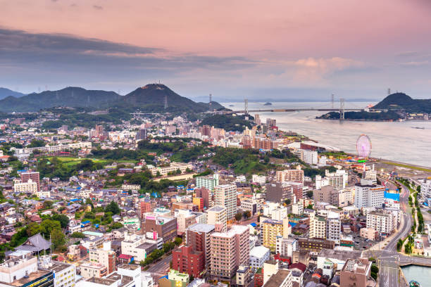 istock Shimonoseki, Japan Skyline 1162387652