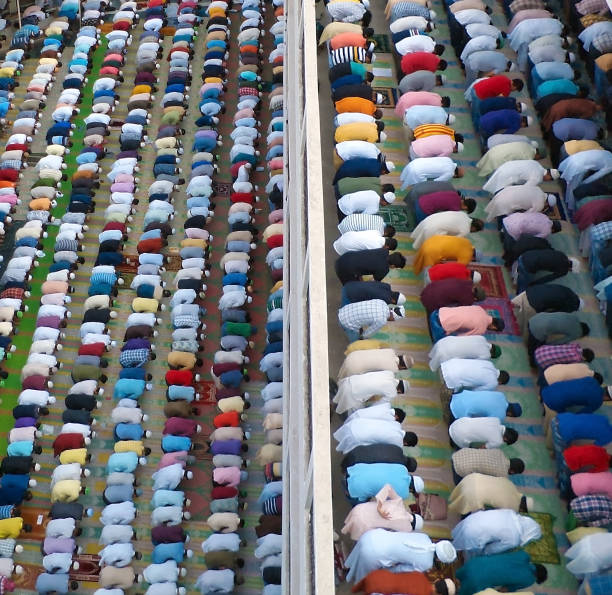 ramadan series - delhi india islam jama masjid imagens e fotografias de stock