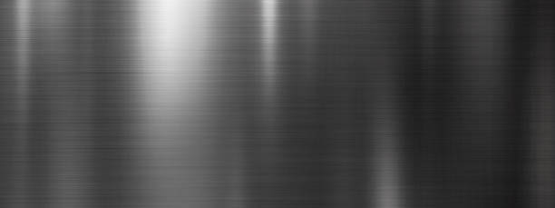 черный металл текстуры фоновый дизайн - stainless steel стоковые фото и изображения