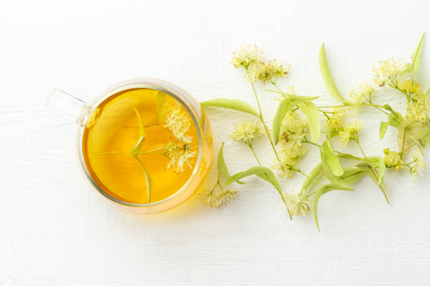 istock Cup of fresh herbal tea with linden blossom 1162404048