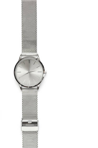 istock Classic steel wrist watch 1162405495