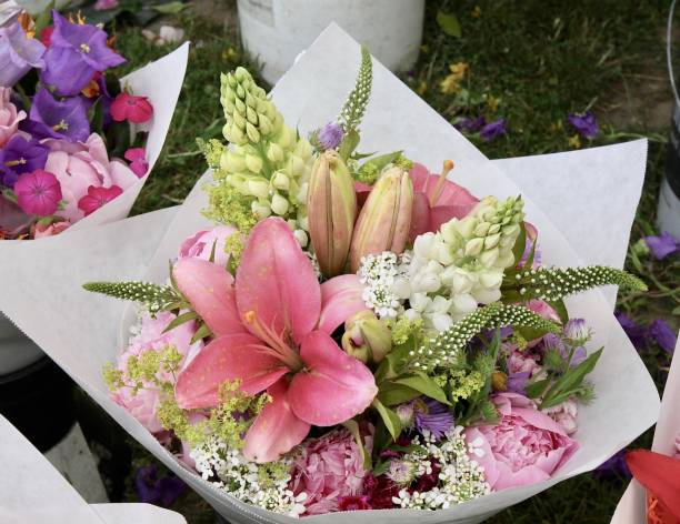 istock Professionally Arranged Flowers For Sale 1162405809