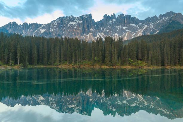 istock Lake Carezza, Dolomites, Italy 1162406775