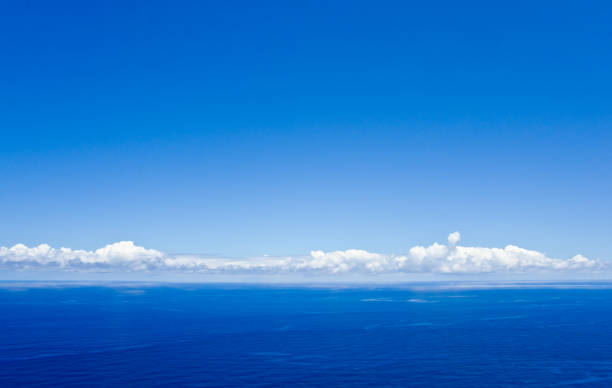 istock Sky above the horizon above the blue sea 1162413019