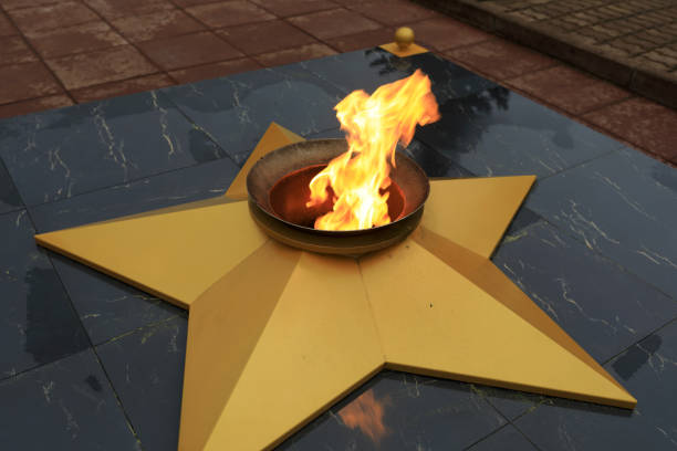 istock View of Eternal flame 1162417493