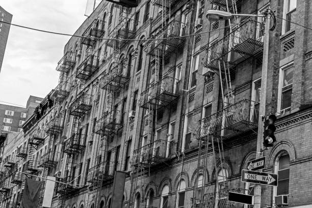 istock Fire escapes in New York 1162427037