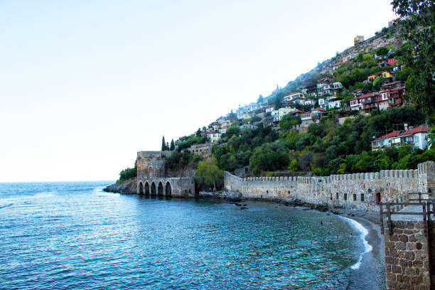 istock Dockyard and arsenal in Alanya on a beautiful, sunny day 1162433580