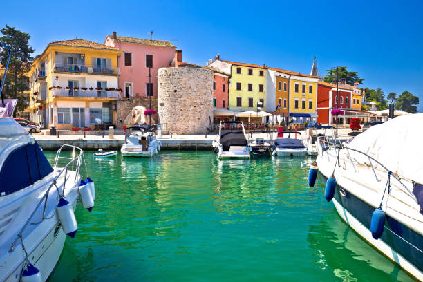 istock Novigrad Istarski historic waterfront and colorful harbor view 1162437874