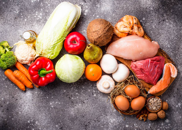 istock Healthy products for paleo diet 1162439507