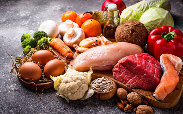 istock Healthy products for paleo diet 1162439513