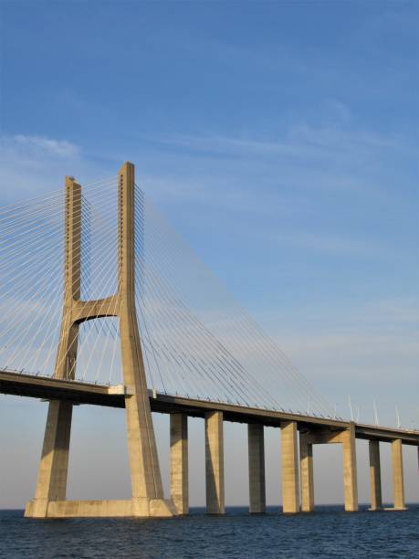 istock Vasco da Gama bridge over Tagus River: Lisbon, Portugal 1162440974