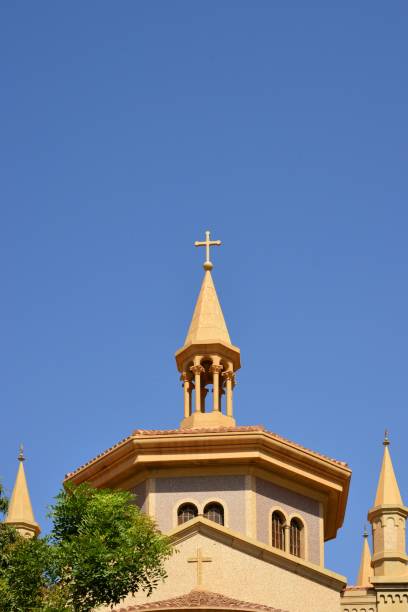 istock St. Matthew's Cathedral - drum and pinnacles, Khartoum, Sudan 1162452276