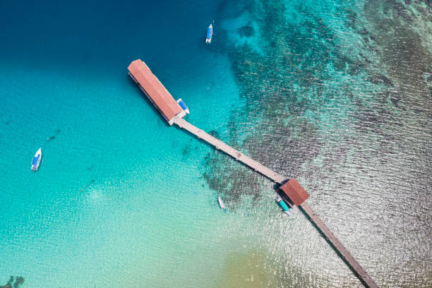 istock Aerial View of the jetty 1162453209