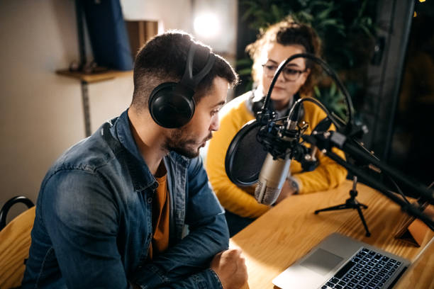 istock This is my first time on radio 1162453212