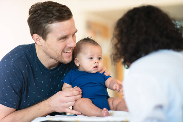 istock Doctor gives baby a checkup 1162453229