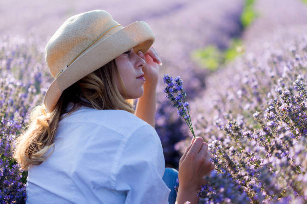 istock Beauty in Lavender Field 1162454650