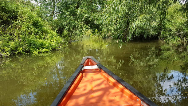 istock Canoeing on the River Avon at Eckington Worcestershire 1162454695