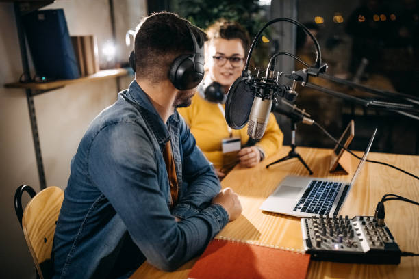 istock This is my first time on radio 1162455335