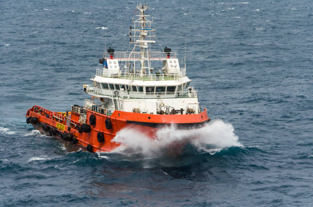 istock Sea tow in the high sea 1162455787