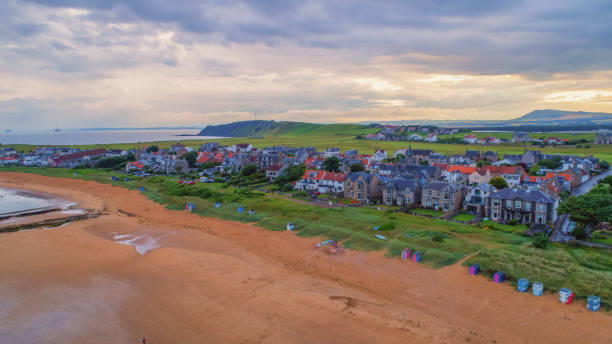 istock Elie beach Earlsferry Scotland at sunset 1162461433