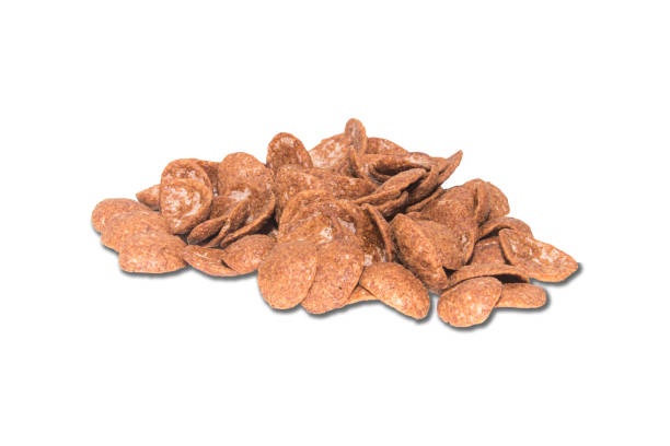 istock Chocolate cereals isolated on white background isolated 1162467144
