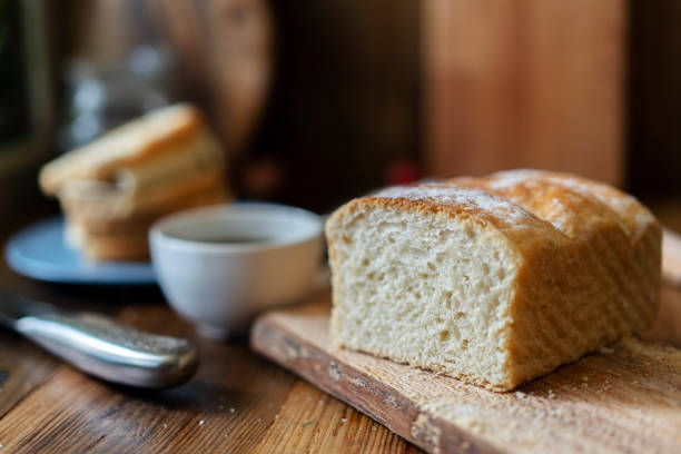 istock homemade healthy breakfast: coffee and bread 1162473742