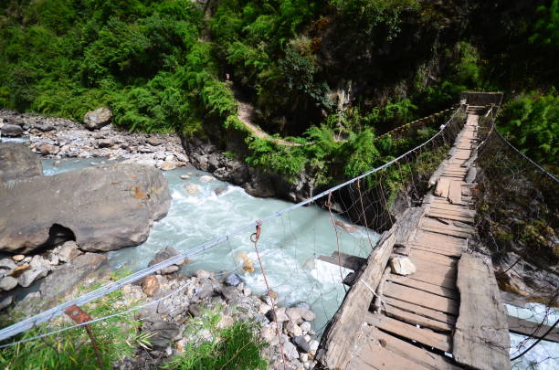 istock Nepal - Manaslu circuit - lower valley 1162478135