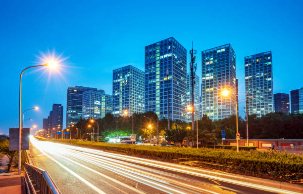 istock Beijing city night scene 1162478779
