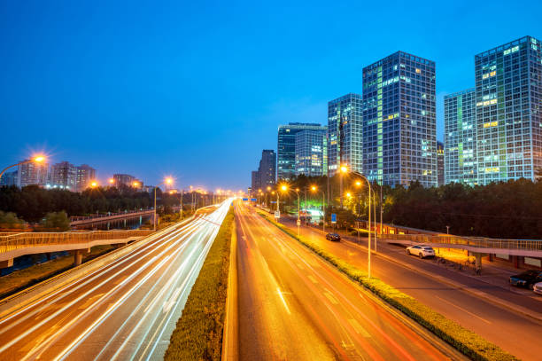 istock Beijing city night scene 1162478847