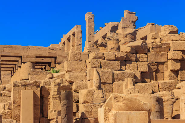 istock Karnak Temple Complex, commonly known as Karnak comprises a vast mix of decayed temples, chapels, pylons, and other buildings in Luxor, Egypt 1162483265